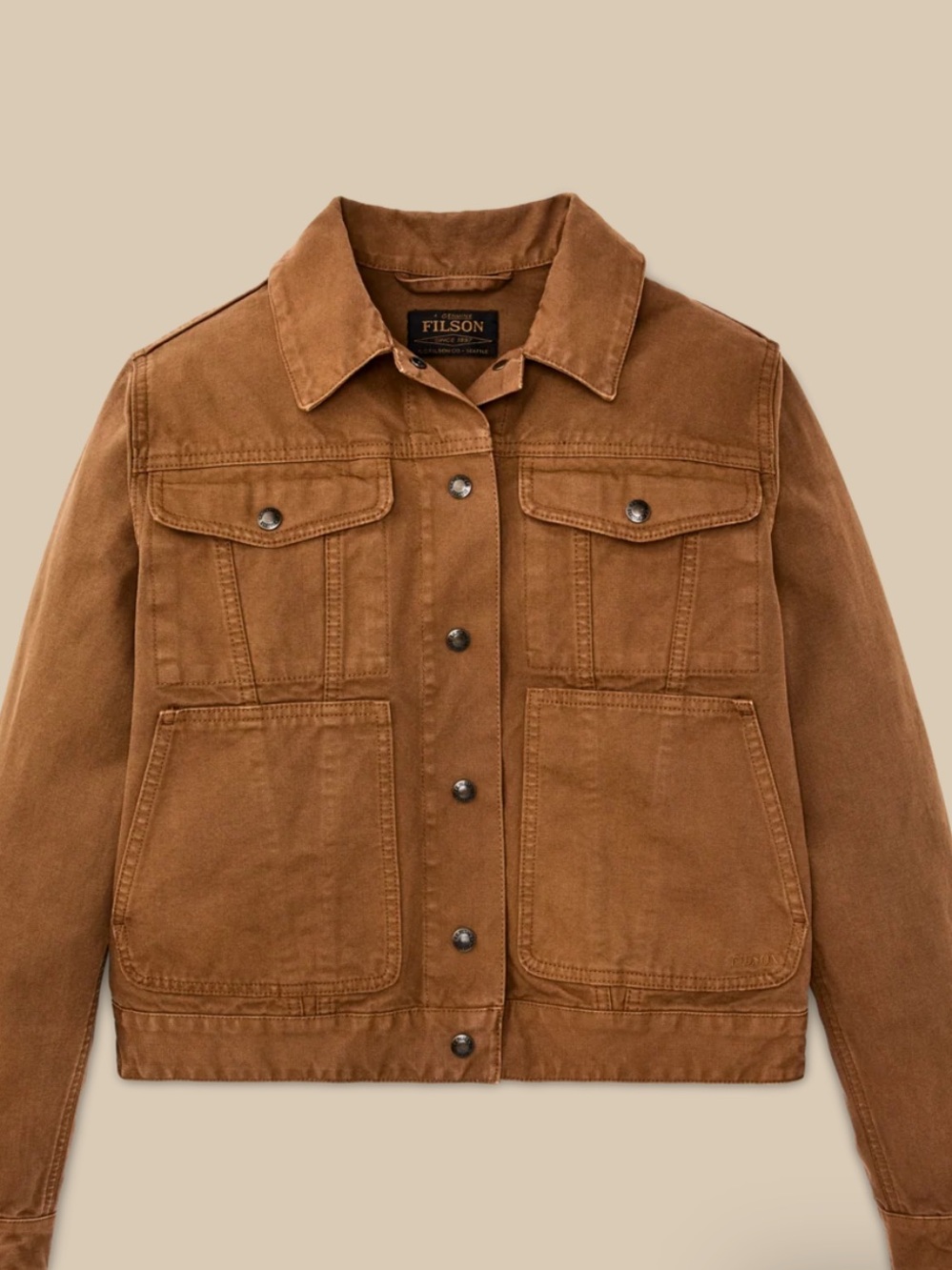 Filson Canvas Short Cruiser Jacket